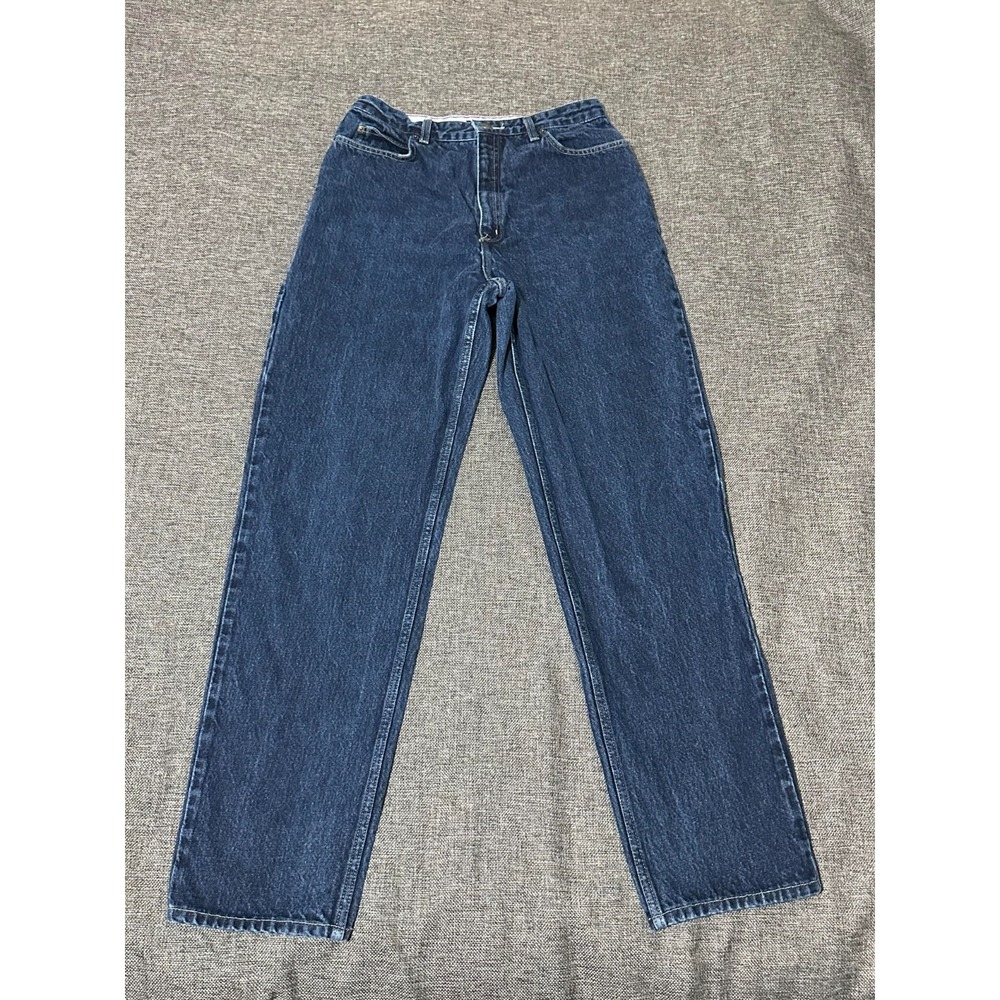 Lands End Women's 12T Relaxed Fit Tapered Leg Jeans